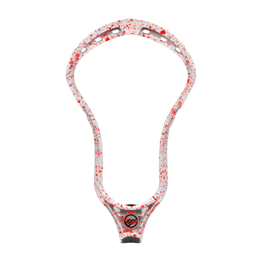 Maverik Tactik 3.0 Lacrosse Head Men's Head Red Splatter Lax.com