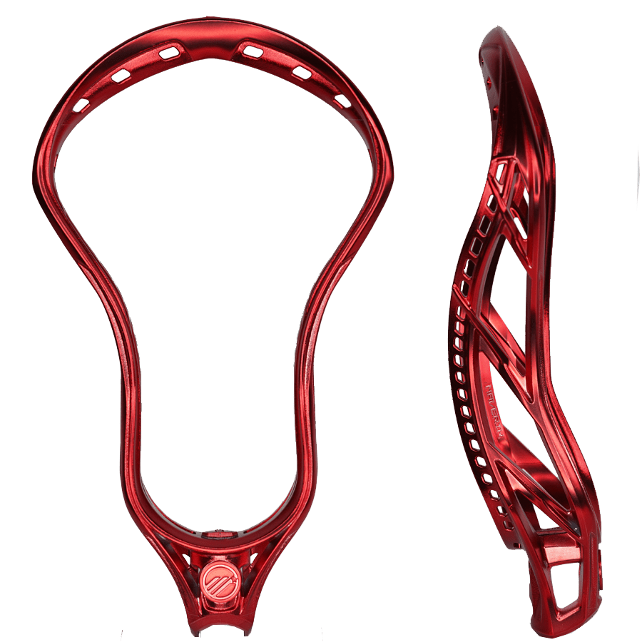 Maverik Tactik 3.0 Lacrosse Head Men's Head Satin Red Lax.com