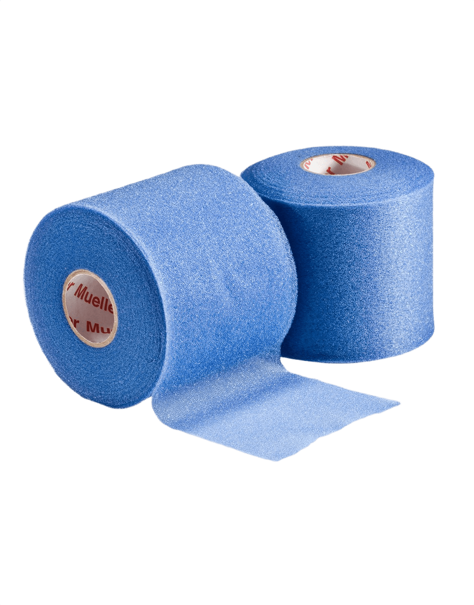Mueller Pre - Wrap Taping Foam Tape Blue Lax.com
