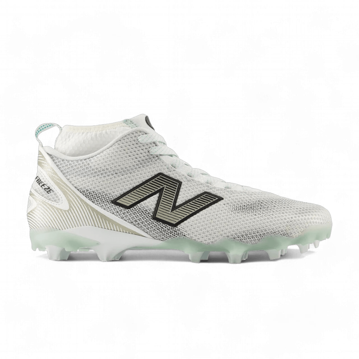 New Balance Freeze V5 White Lacrosse Cleats