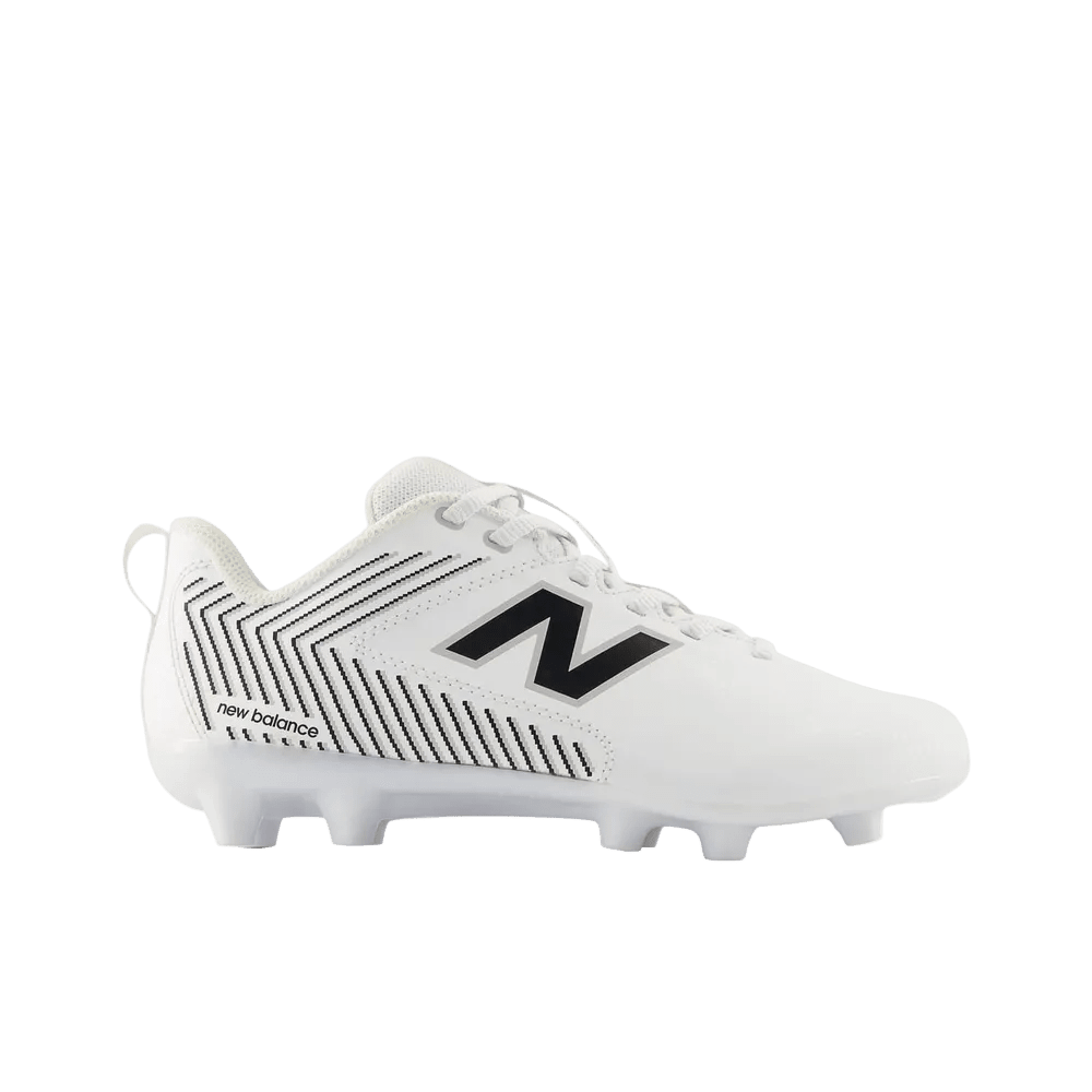 New Balance Rush v5 Jr Lacrosse Cleats Cleats White Lax.com