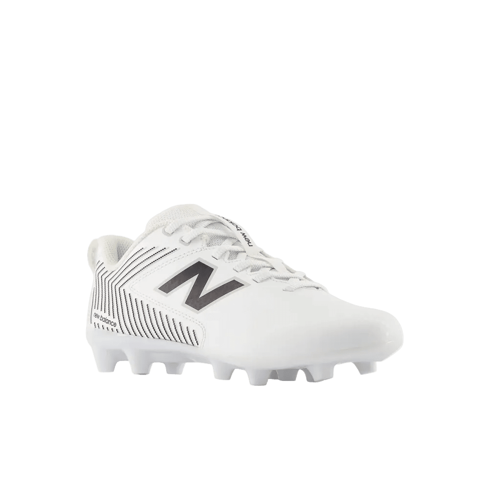 New Balance Rush v5 Jr Lacrosse Cleats Cleats White Lax.com