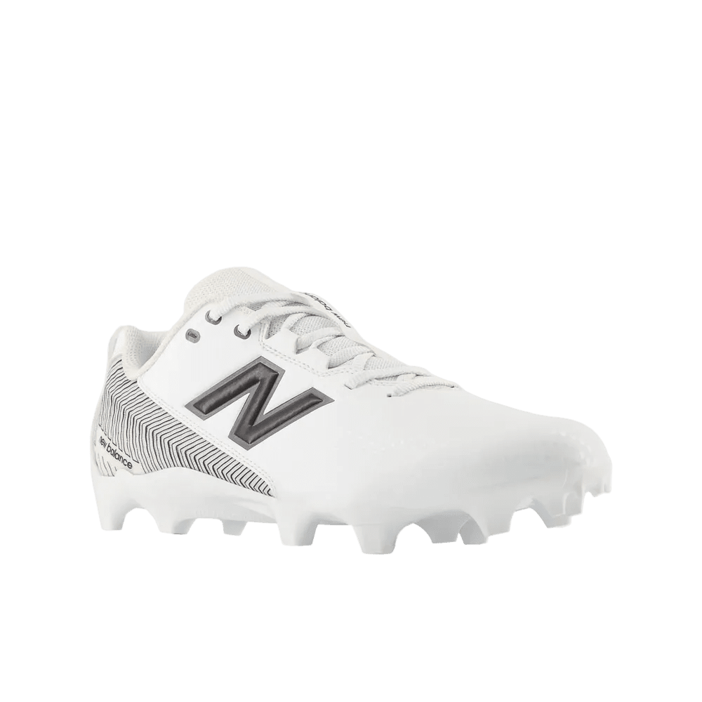New Balance Rush v5 Low Lacrosse Cleats Cleats White Lax.com