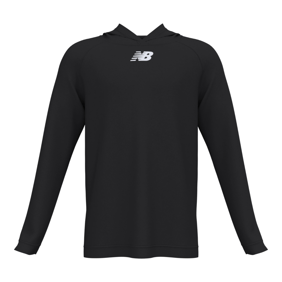 New Balance Youth Athletics Hoodie Apparel Tops Black Lax.com