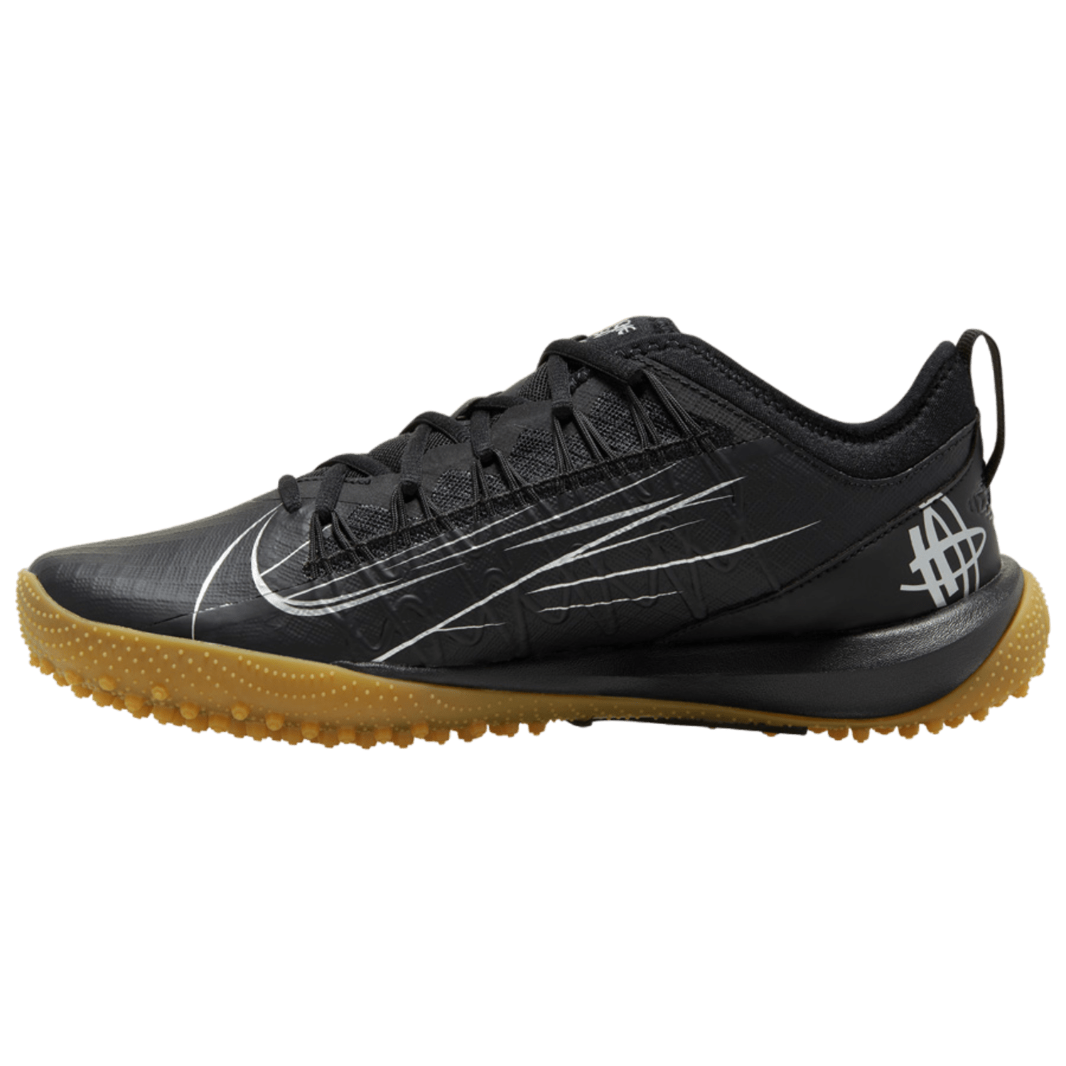 Nike Alpha Huarache 7 Pro Turf Shoes Turfs Black - 001 Lax.com