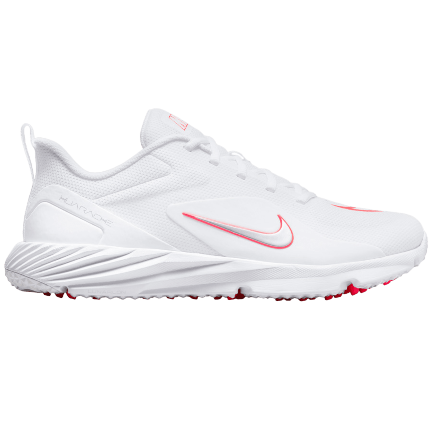 Nike Alpha Huarache 8 Pro Turf Cleats Nike - AH8PT - 100 - 10/11.5 White - 100 Lax.com