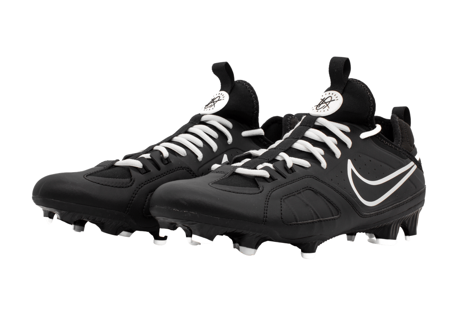 Nike Alpha Huarache 9 Varsity Cleats Cleats Black/White Lax.com