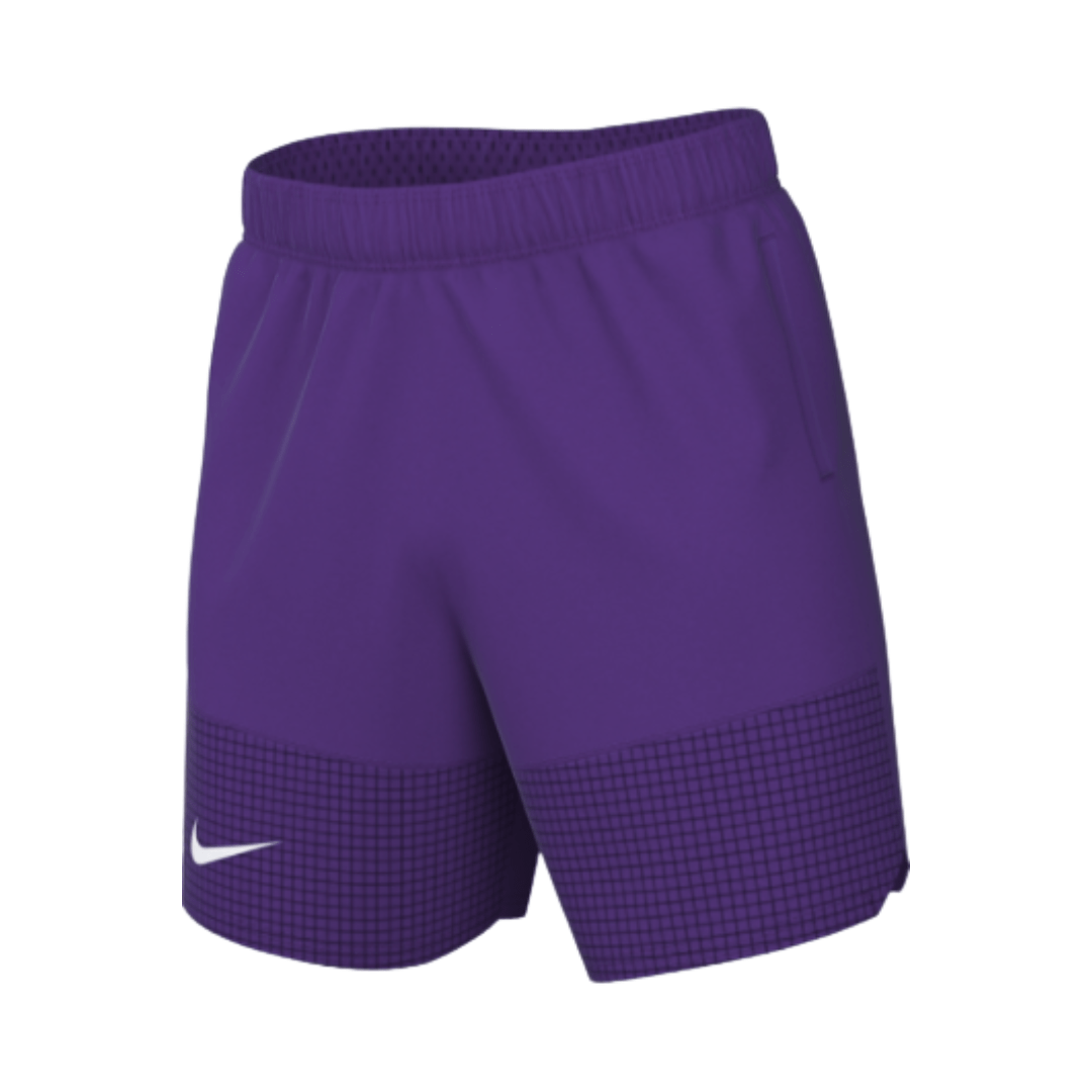 NIKE DRI - FIT WOVEN POCKET SHORT UV Apparel Bottoms Purple - 545 Lax.com