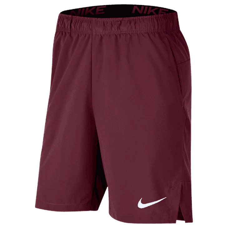 Nike Flex Woven 7" Shorts Apparel Bottoms Maroon - 669 Lax.com