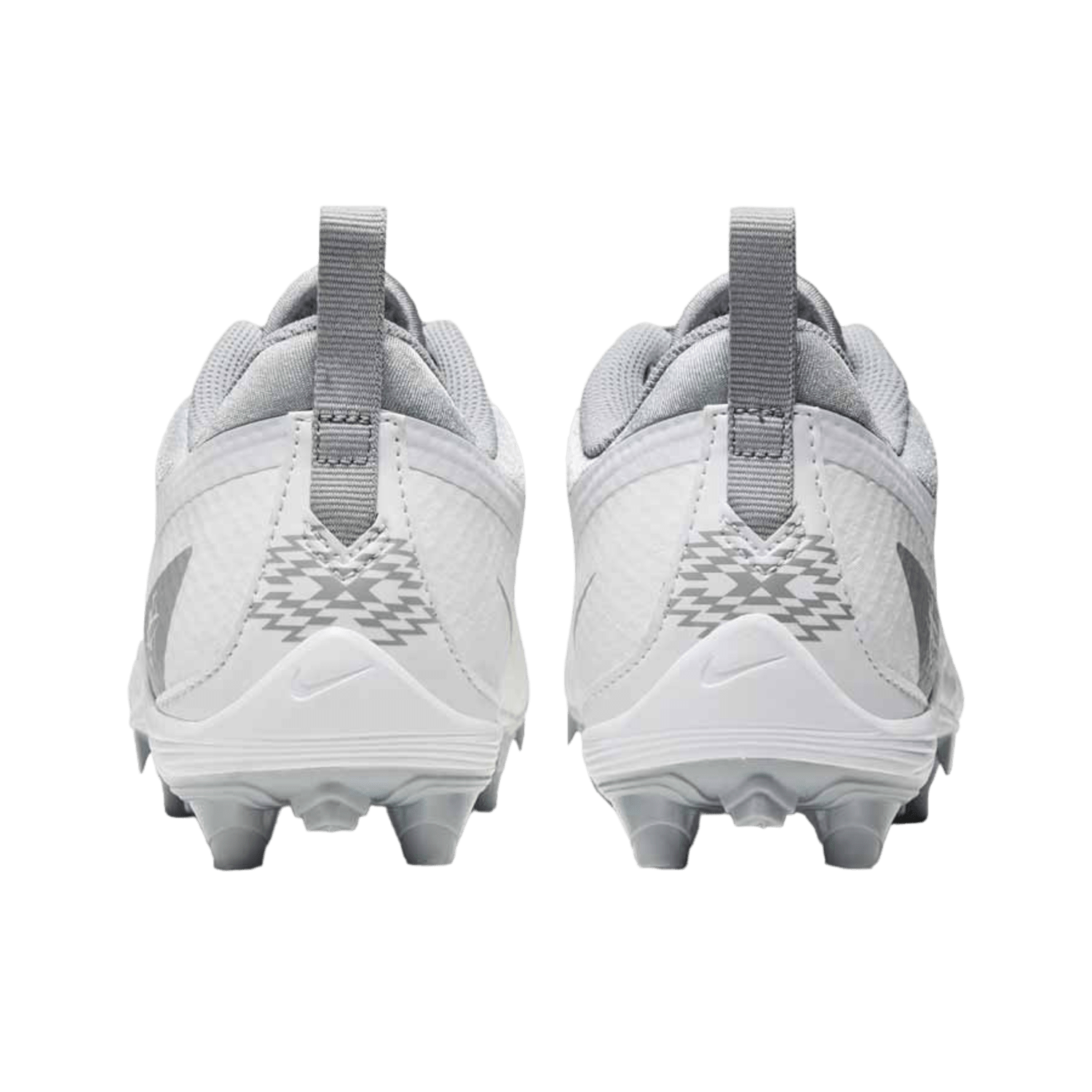 Nike Huarache 7 Varsity Low Cleats Cleats White/Grey Lax.com
