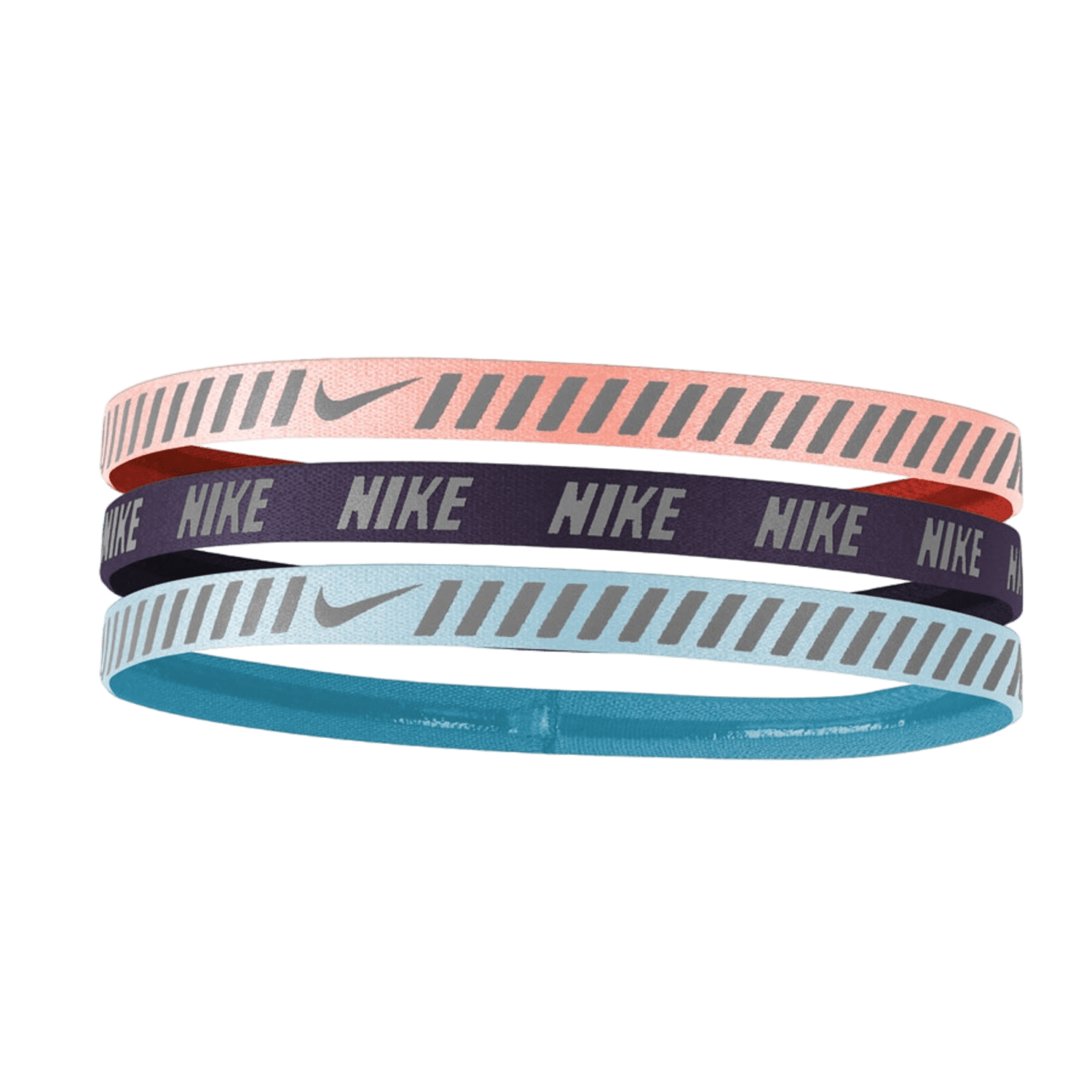 Nike Printed Hazard Stripe Headband 3 Count Pack Lacrosse 50 Off Massive Summer Lacrosse Sale Free Shipping Over 99