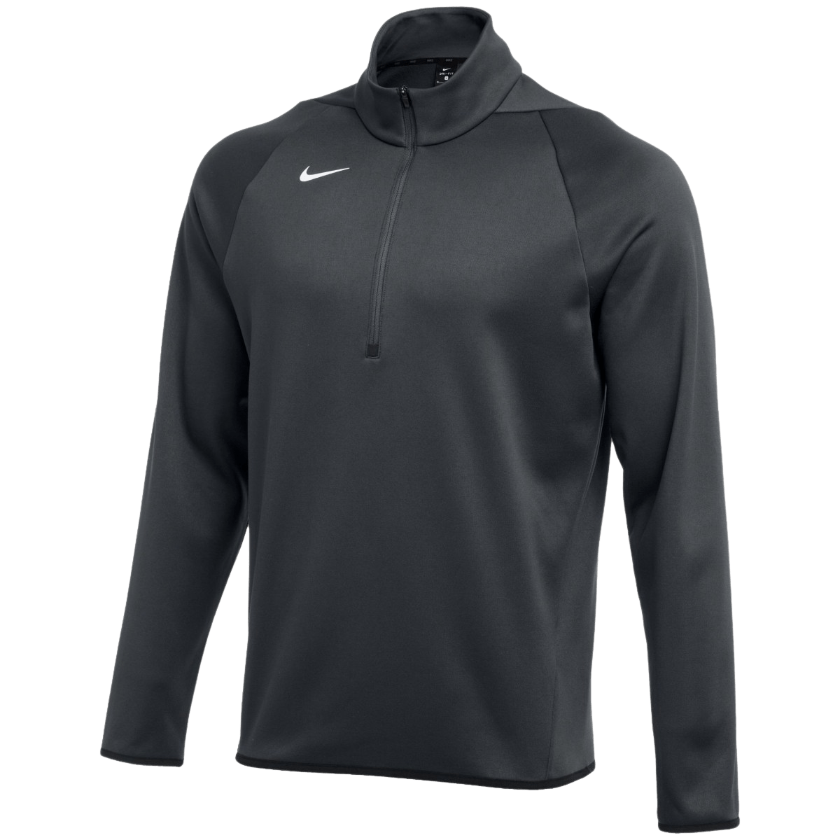 Nike Therma LS ¼ - Zip Pullover Apparel Outerwear Anthracite - 060 Lax.com