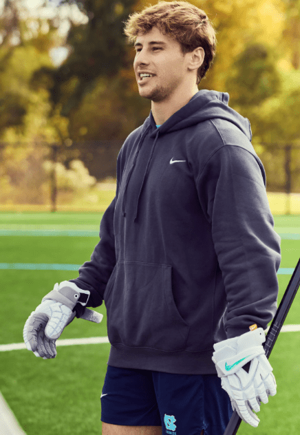 Nike Vapor Premier Lacrosse Gloves Men's Gloves White Lax.com