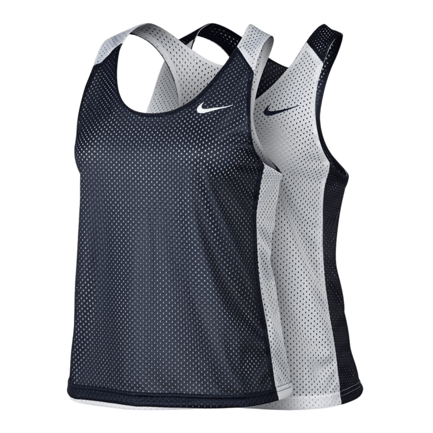 Nike Women's Reversible Mesh Practice Jersey Apparel Tops Navy Lax.com
