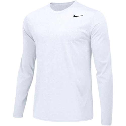 Nike Youth Legend LS T-Shirt Apparel Tops White Lax.com