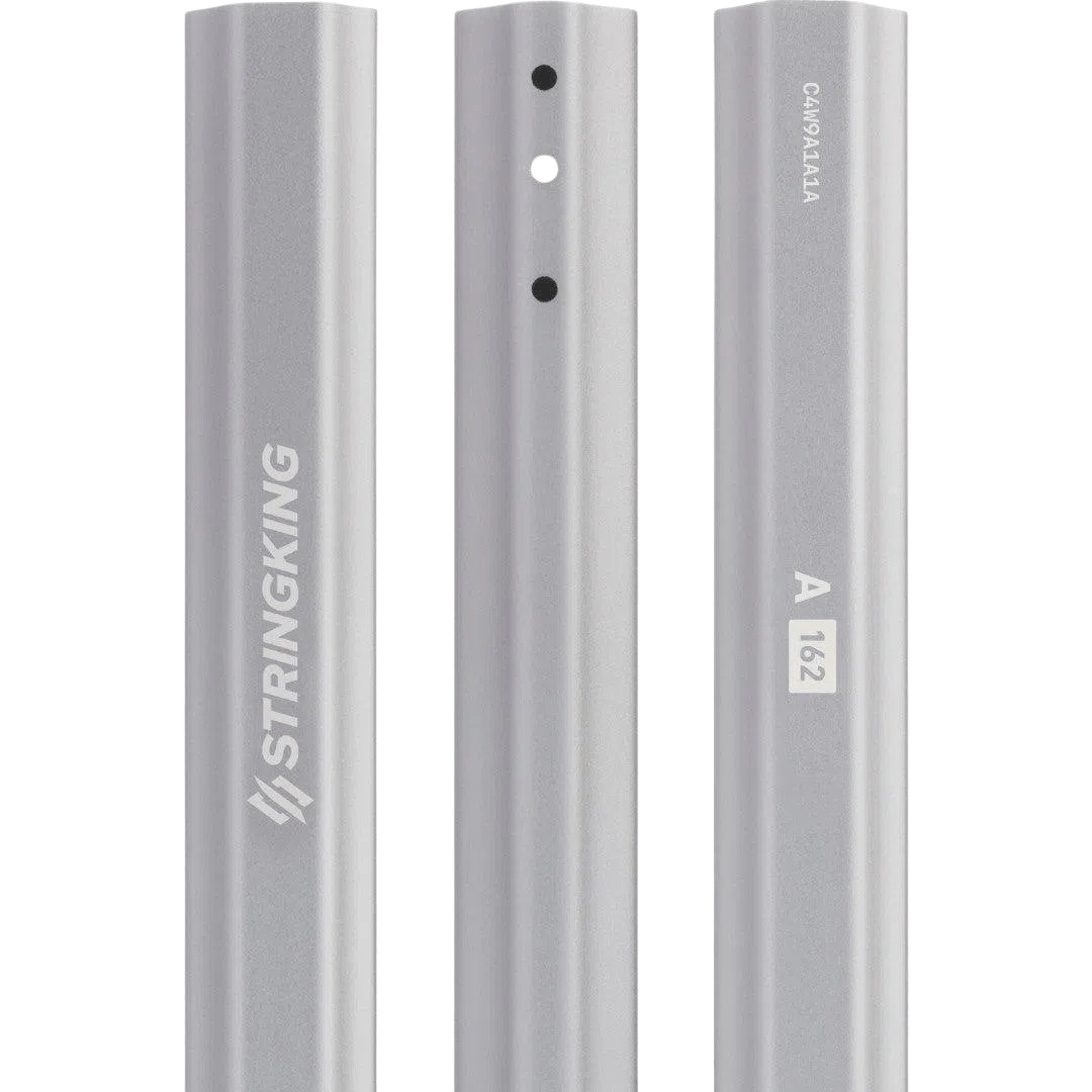 StringKing A Series Goalie Lacrosse Shaft Goalie Shafts Silver Lax.com