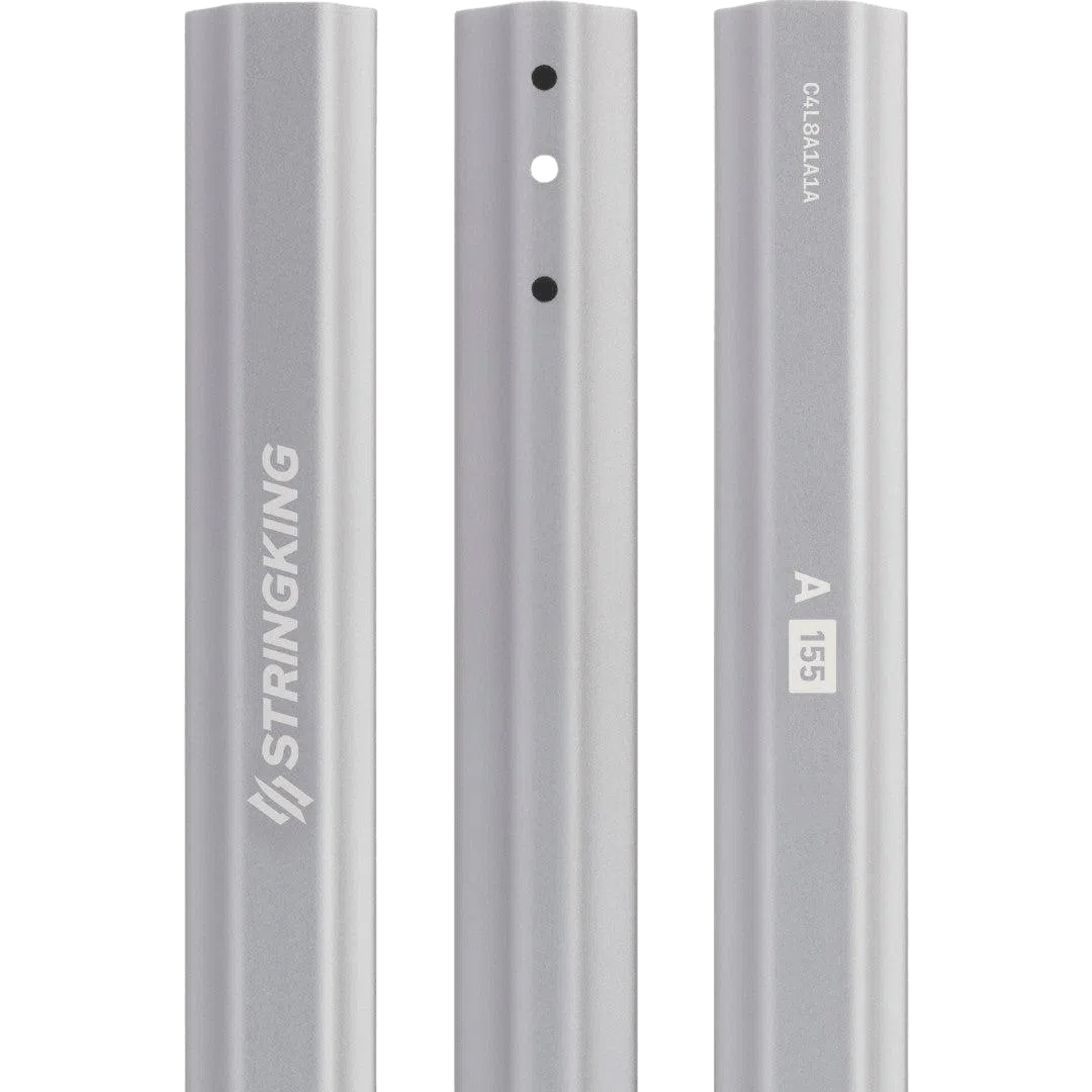 StringKing A Series Lacrosse Shaft Men's Shaft Silver Lax.com