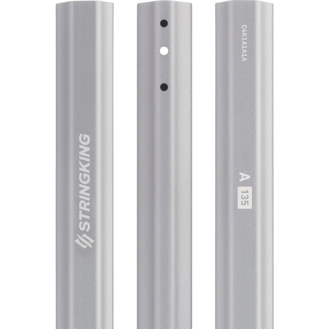 StringKing A Series Lacrosse Shaft Men's Shaft Silver Lax.com