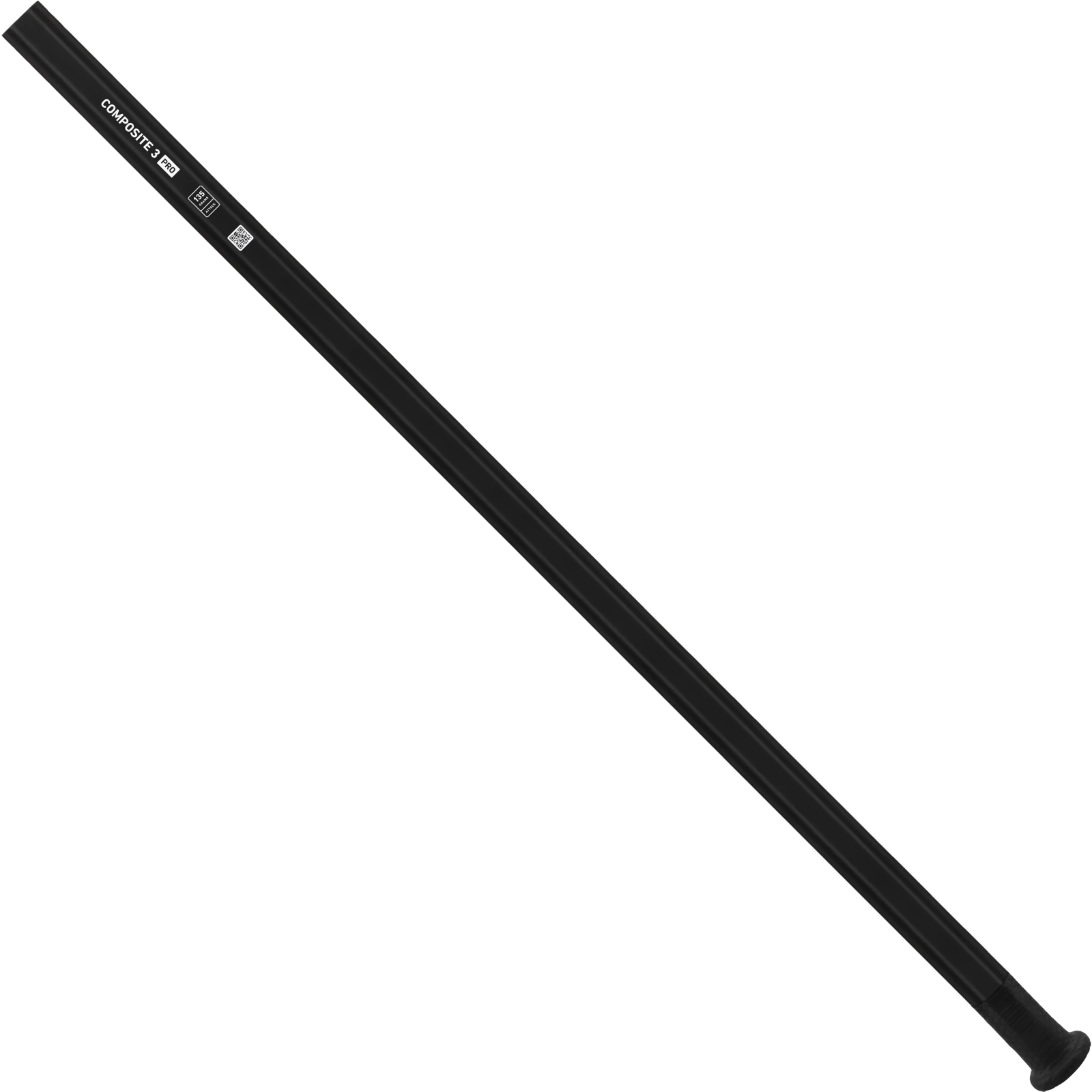 StringKing Composite 3 Pro Lacrosse Shaft Men's Shaft Black Lax.com
