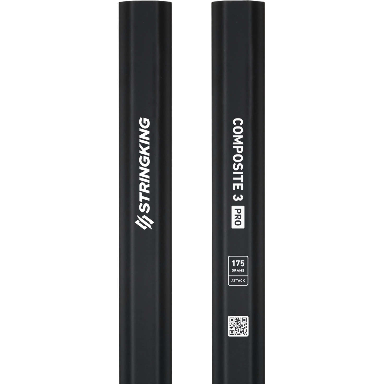 StringKing Composite 3 Pro Lacrosse Shaft Men's Shaft Black Lax.com