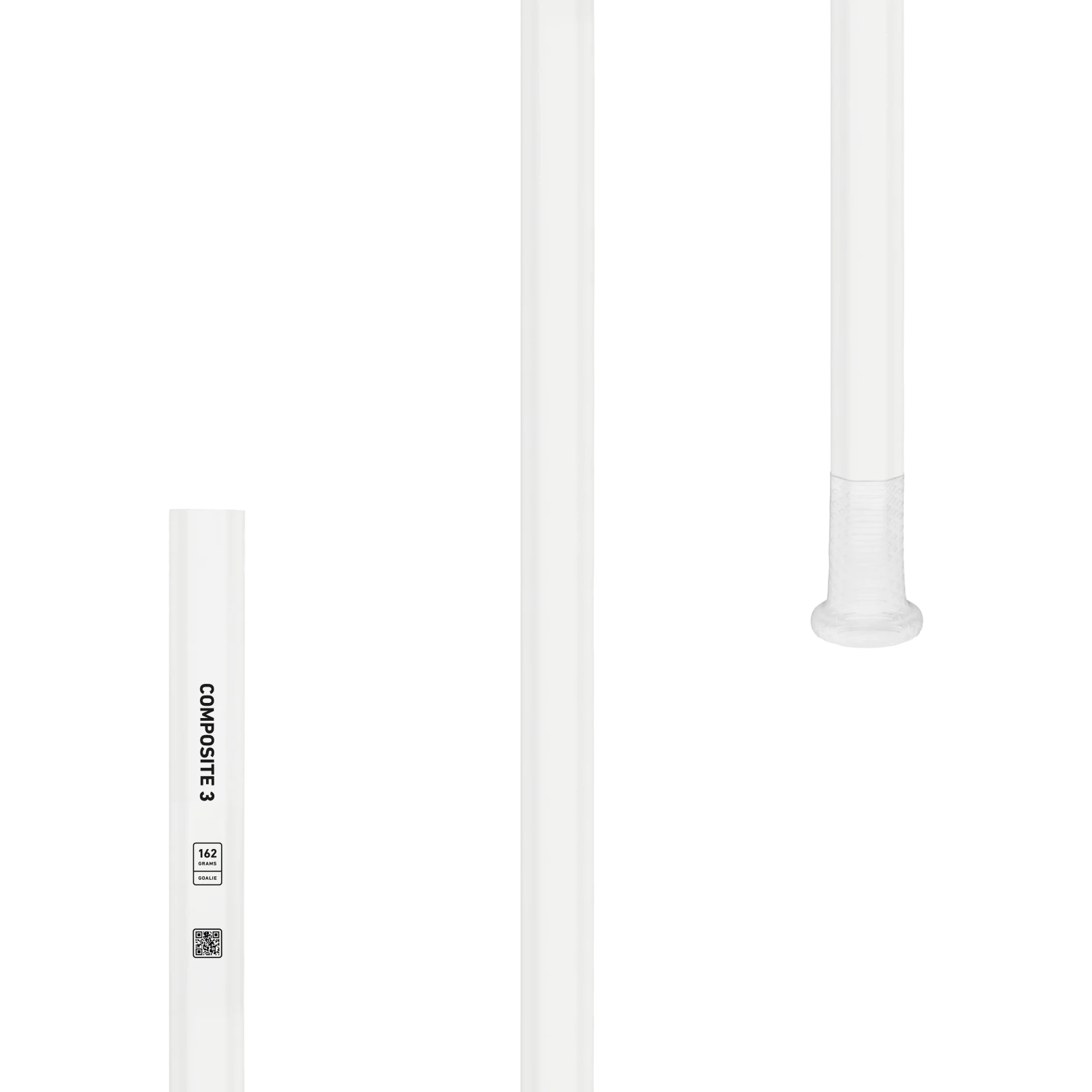 StringKing Composite 3 Pro Lacrosse Shaft Men's Shaft White Lax.com