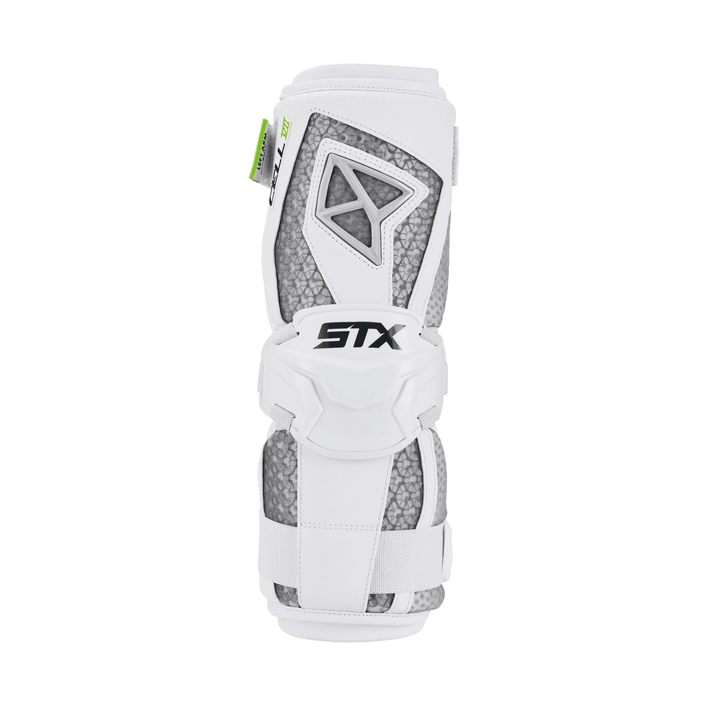 STX Cell VII Arm Guard Men's Arm Protection White Lax.com