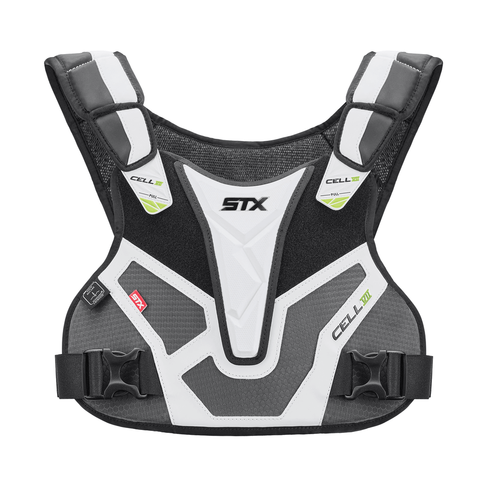 STX Cell VII Shoulder Pad Liner Shoulder Pads White Lax.com