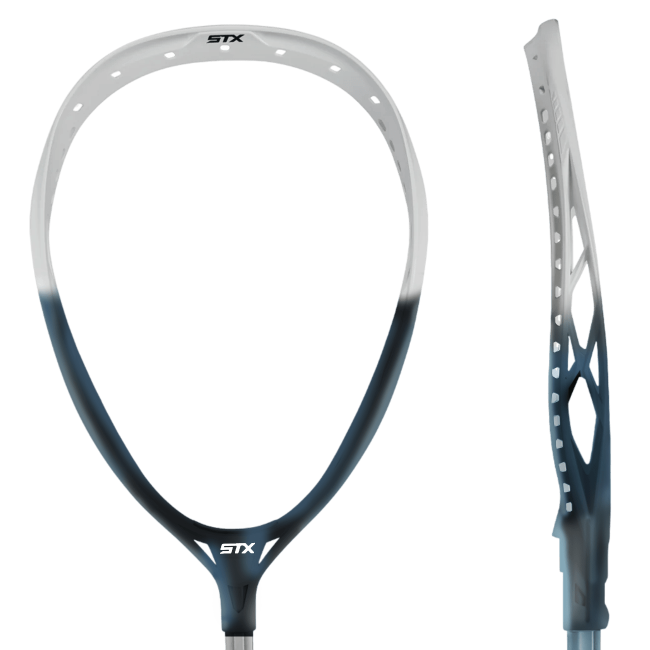 STX Eclipse III Goalie Head Goalie Head Satin Navy Blue Fade Lax.com