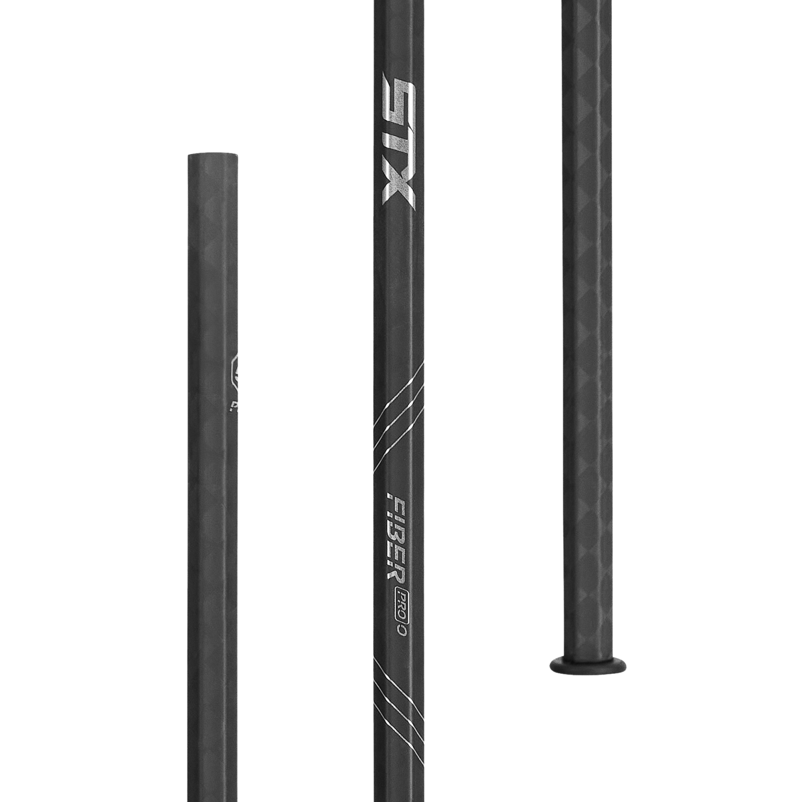 STX Fiber Pro Composite Lacrosse Shaft Men's Shaft Black Lax.com