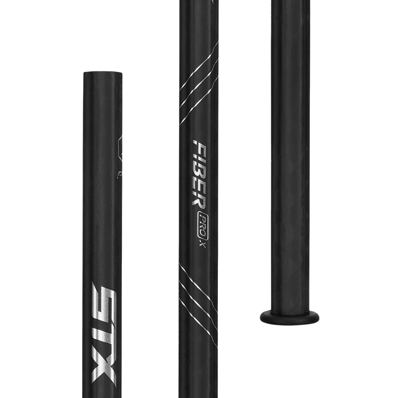 STX Fiber Pro Composite Lacrosse Shaft Men's Shaft Black Lax.com