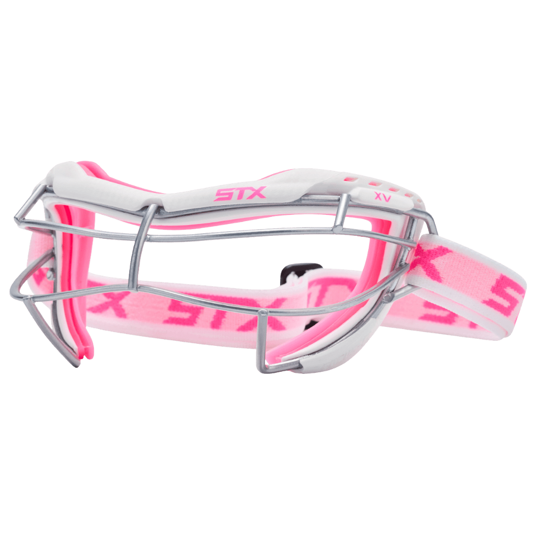 STX Focus XV - S Goggles Women's Goggles White/Pink Lax.com