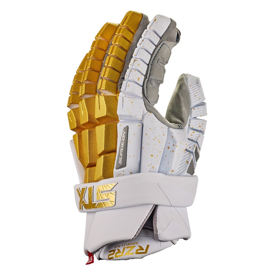 STX RZR2 Limited Edition Glove Men's Gloves Gold Lax.com
