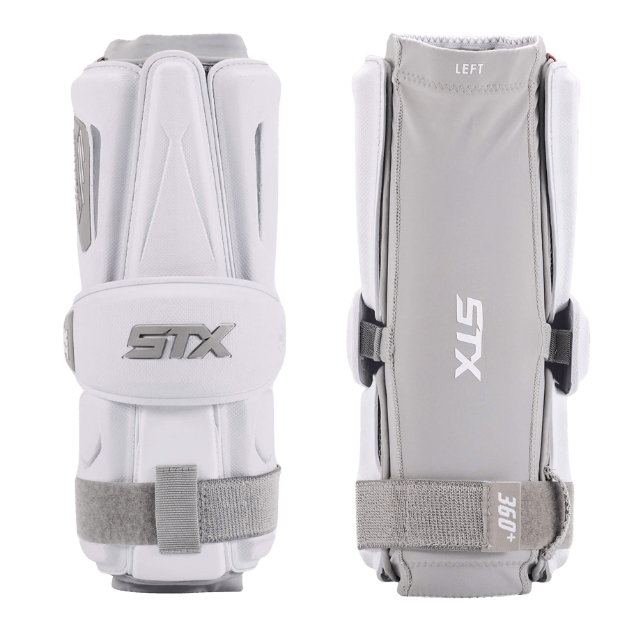 STX Stallion 1K Arm Guards Men's Arm Protection White Lax.com
