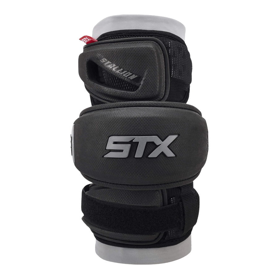 STX Stallion 1K Arm Pads Men's Arm Protection Black Lax.com
