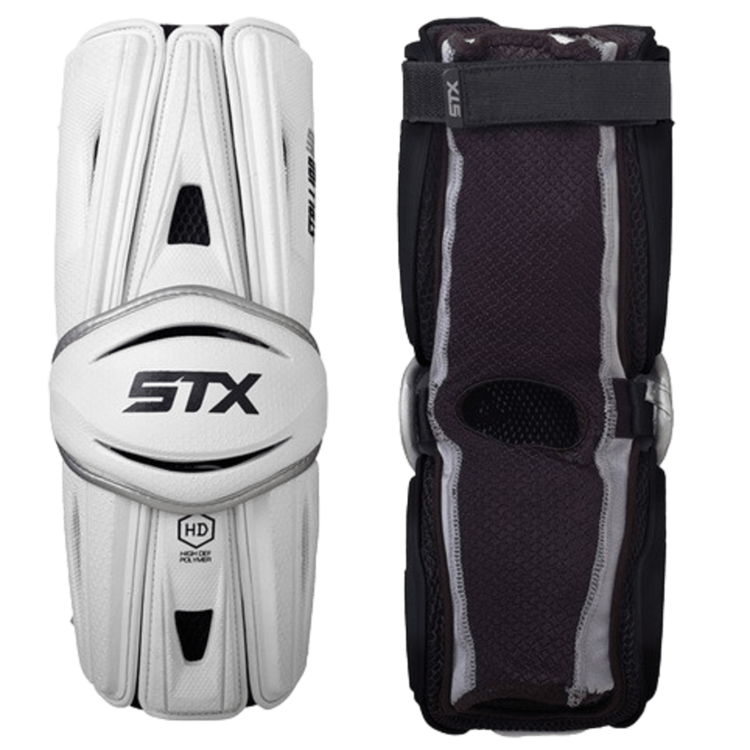 STX Stallion Arm Guards Men's Arm Protection White Lax.com