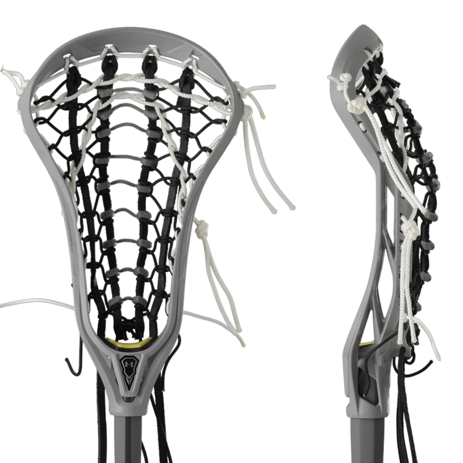 UA Emissary Lacrosse Head Women's Head Grey Lax.com
