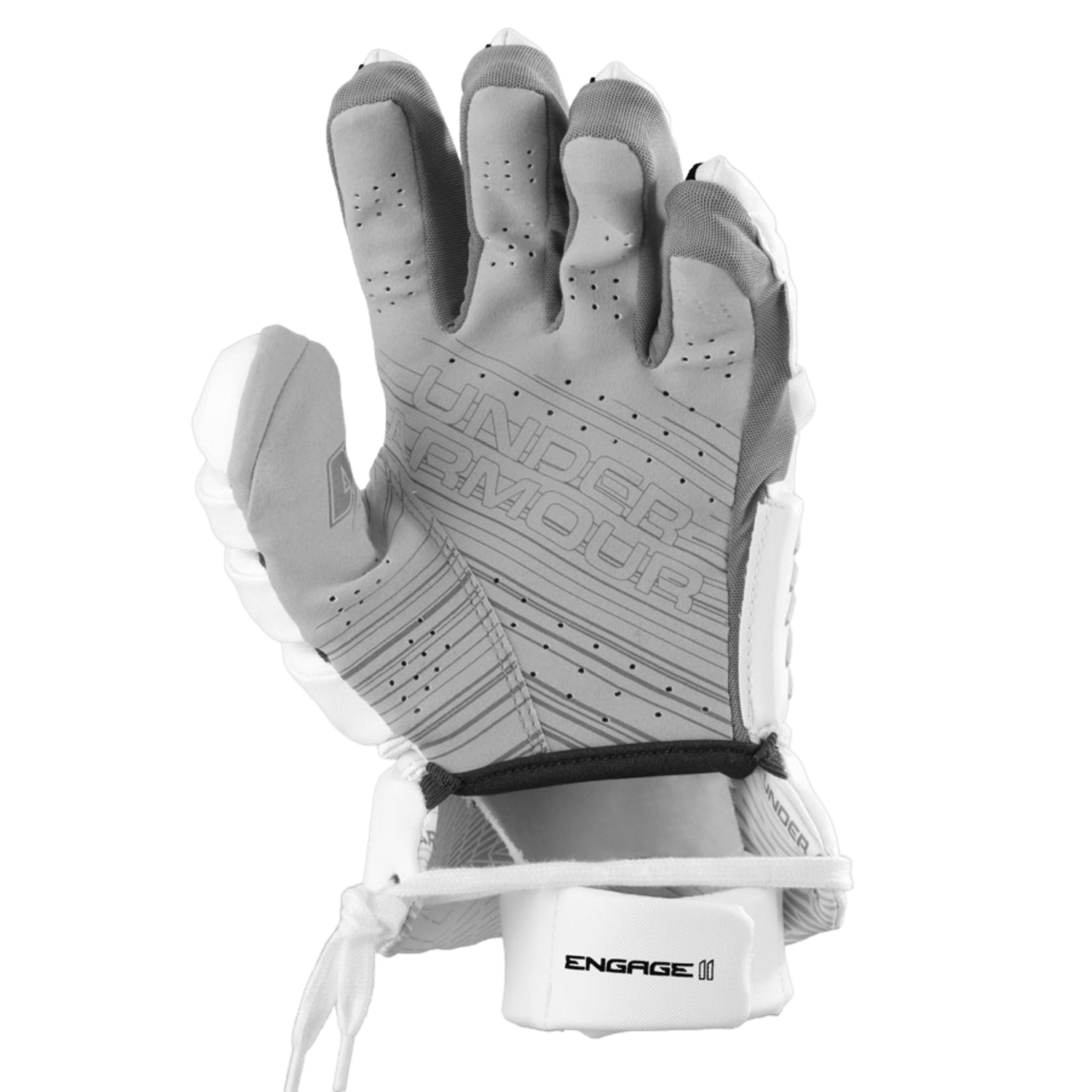 UA Engage 2 Lacrosse Gloves Men's Gloves Black Lax.com