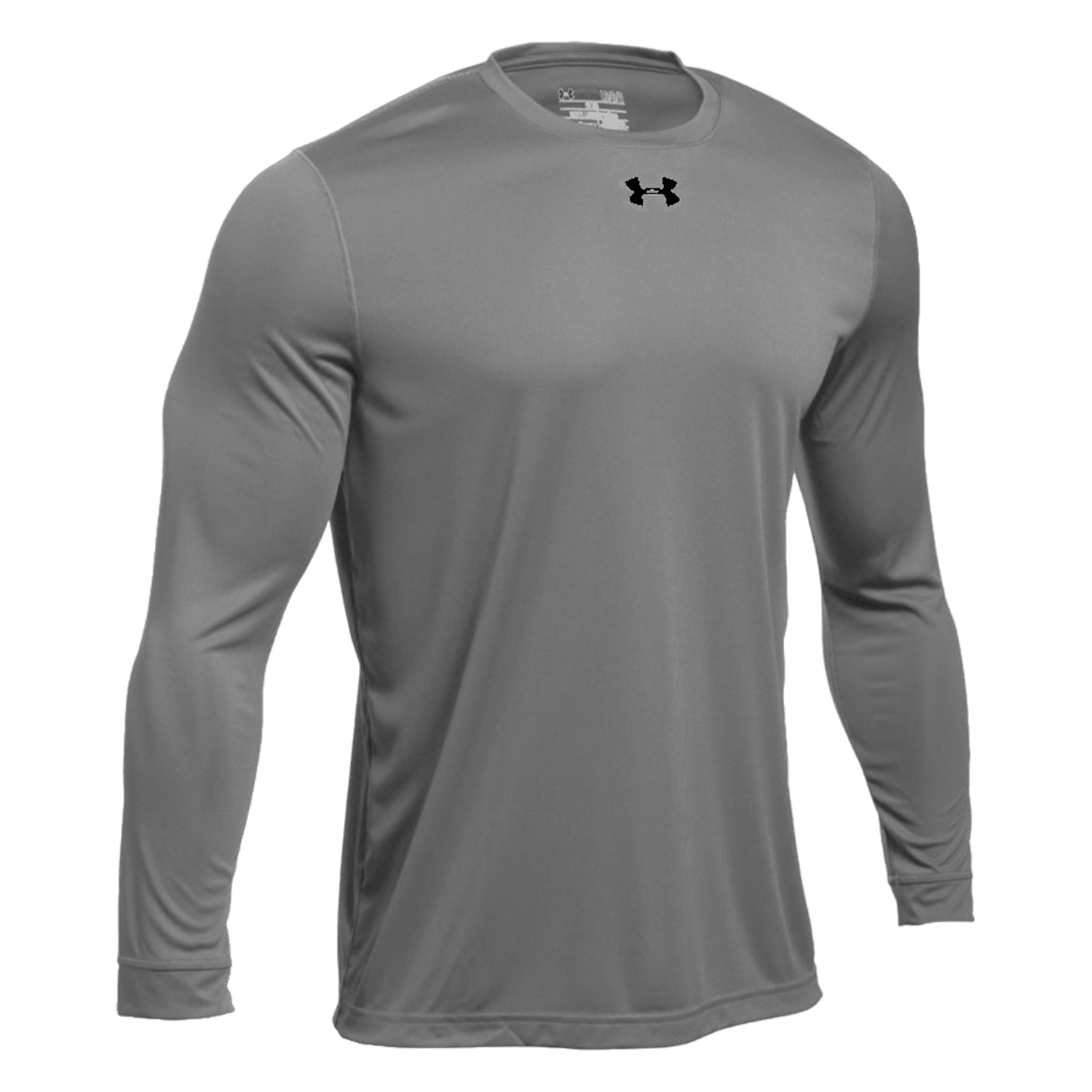 UA Locker Tee 2.0 LS T-Shirt Apparel Tops True Gray Heather - 025 Lax.com