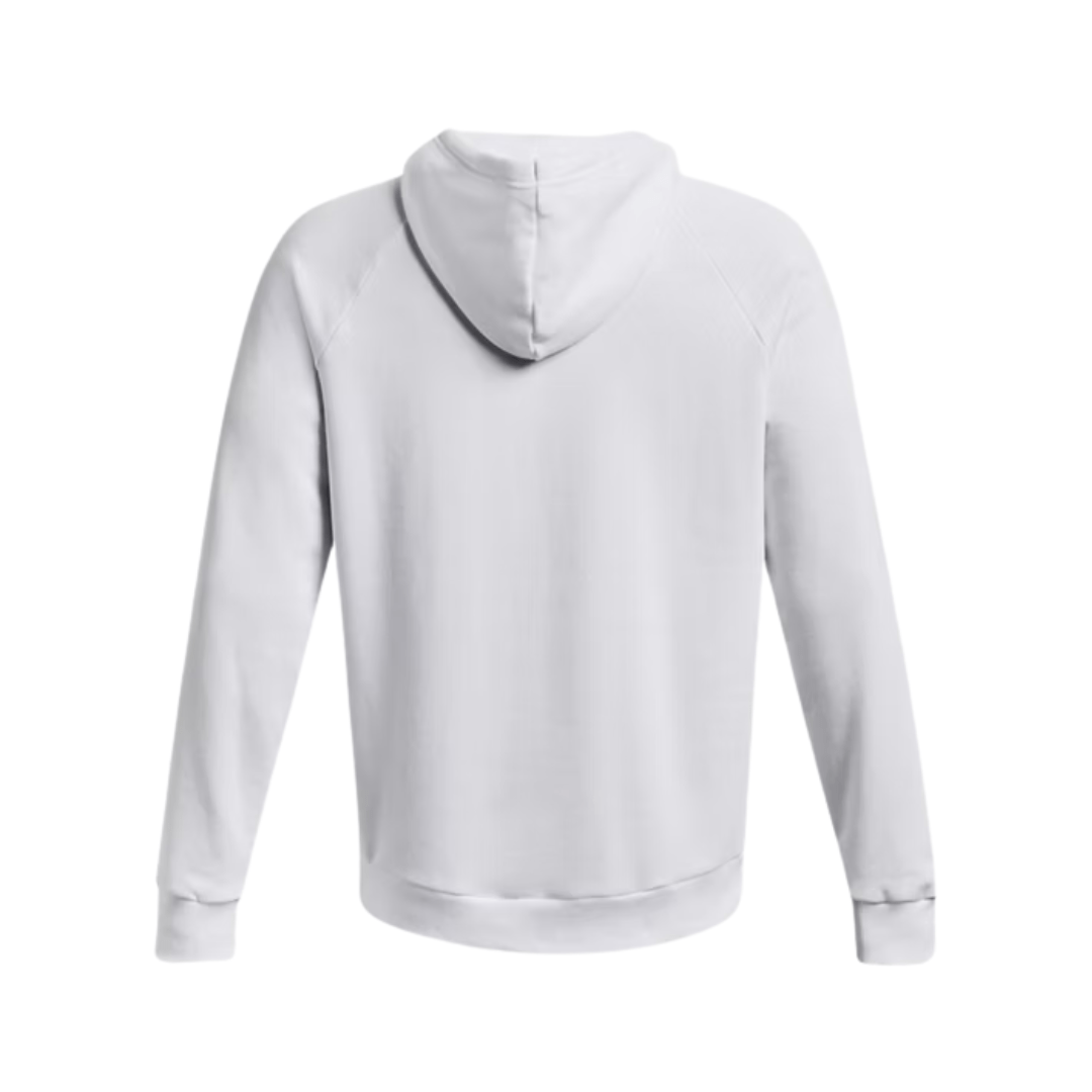 UA Rival Fleece Hoodie Apparel Tops White - 100 Lax.com