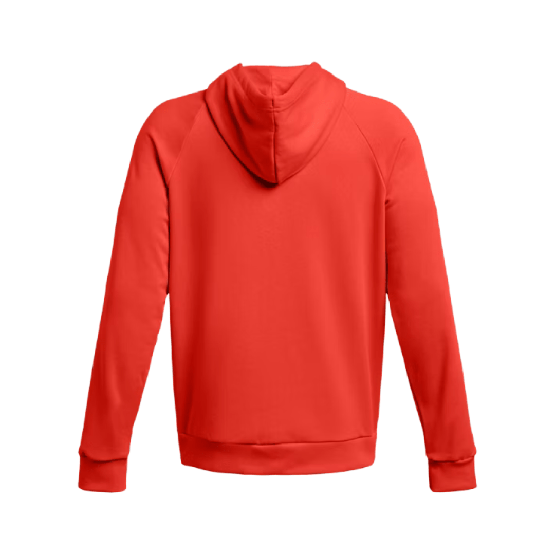 UA Rival Fleece Hoodie Apparel Tops Orange - 860 Lax.com
