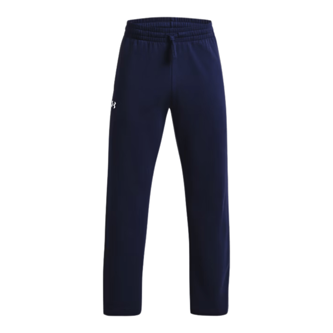 UA Rival Fleece Pants Apparel Bottoms Midnight Navy - 410 Lax.com