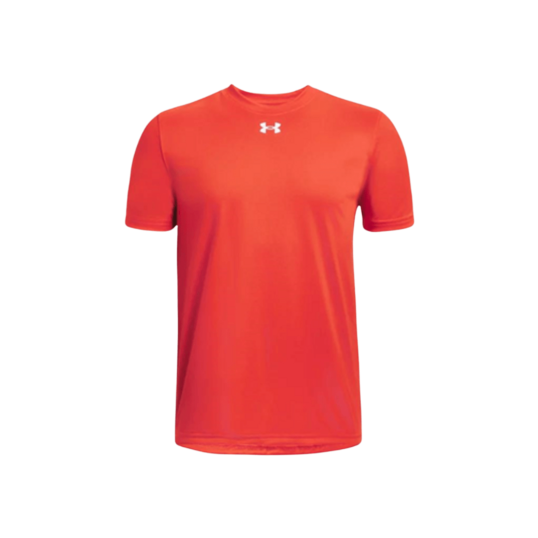 UA Youth Team Tech SS T-Shirt Apparel Tops Orange - 860 Lax.com