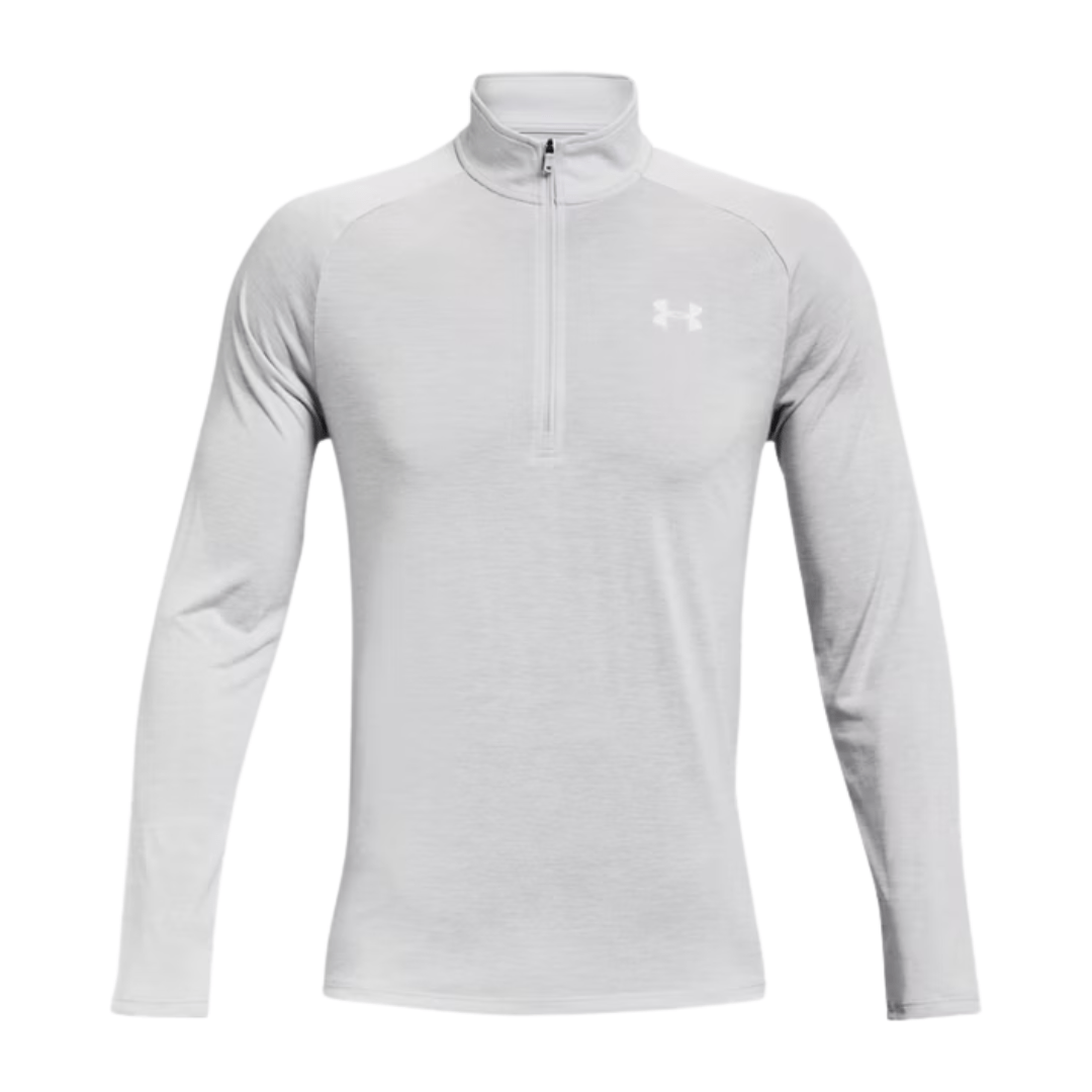 Under Armour Men's Tech 2.0 HZ Apparel Tops Grey - 014 Lax.com