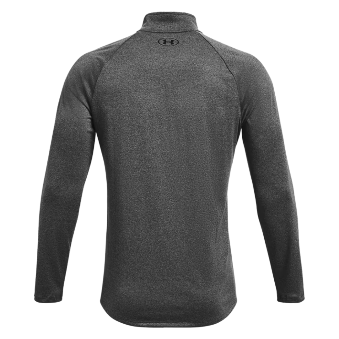 Under Armour Men's Tech 2.0 HZ Apparel Tops Carbon Heather - 090 Lax.com