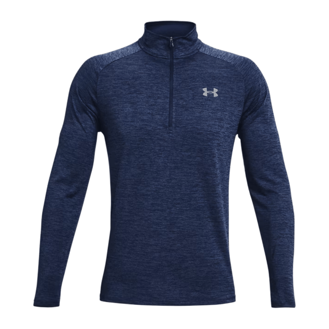 Under Armour Men's Tech 2.0 HZ Apparel Tops Navy - 409 Lax.com