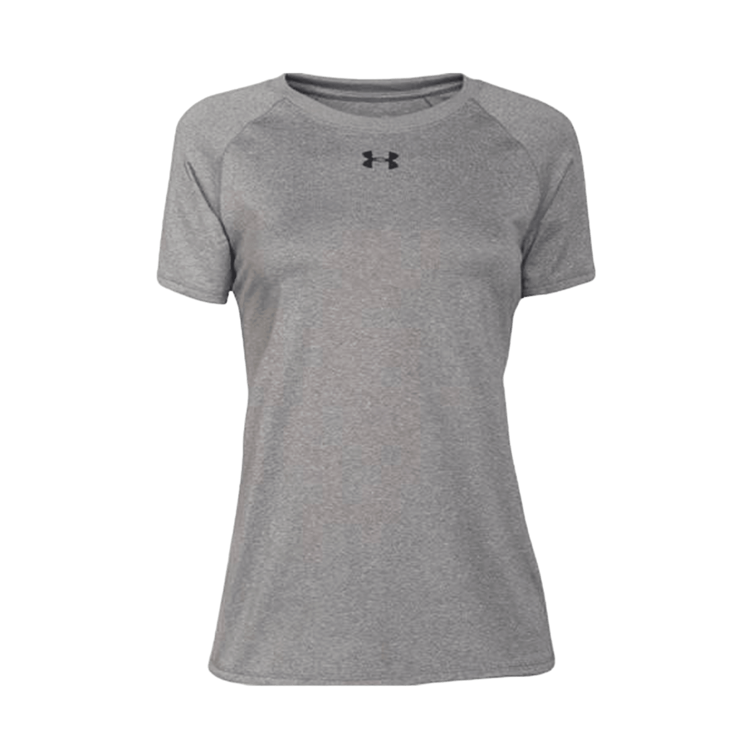 Under Armour Women's Locker Tee Apparel Tops UA - 1305510 - 090 - M Carbon Heather - 090 Lax.com