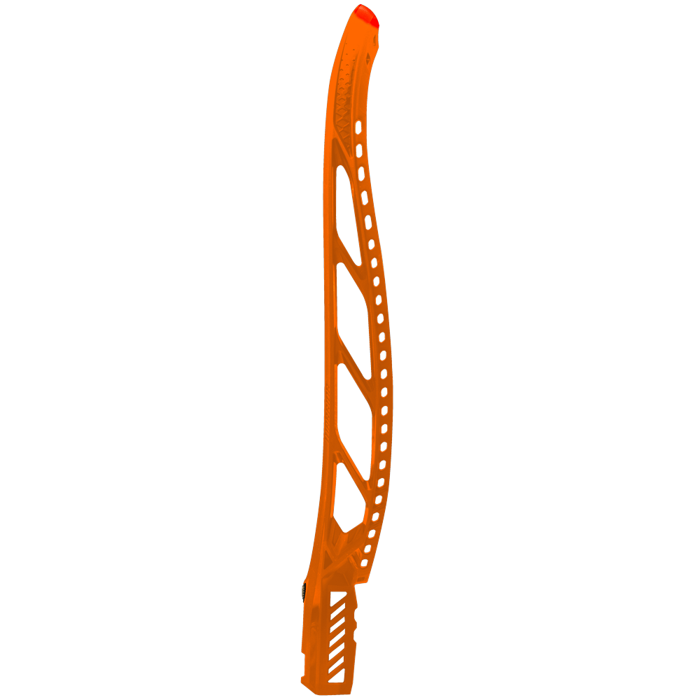 Warrior Answer Goalie Head Goalie Head LE Vibrant Orange Lax.com