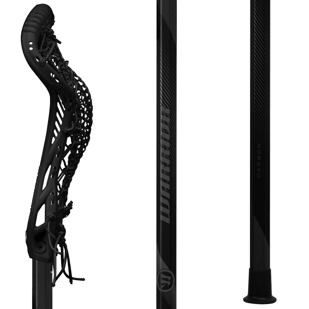 Warrior Anthem Pro Complete Stick Women's Complete Sticks Black/Black Lax.com