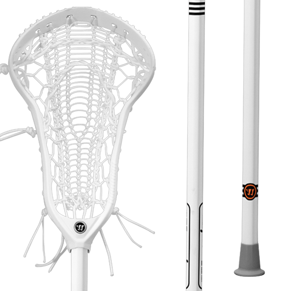 Warrior Anthem Pro Complete Stick Women's Complete Sticks LE White/Orange Lax.com