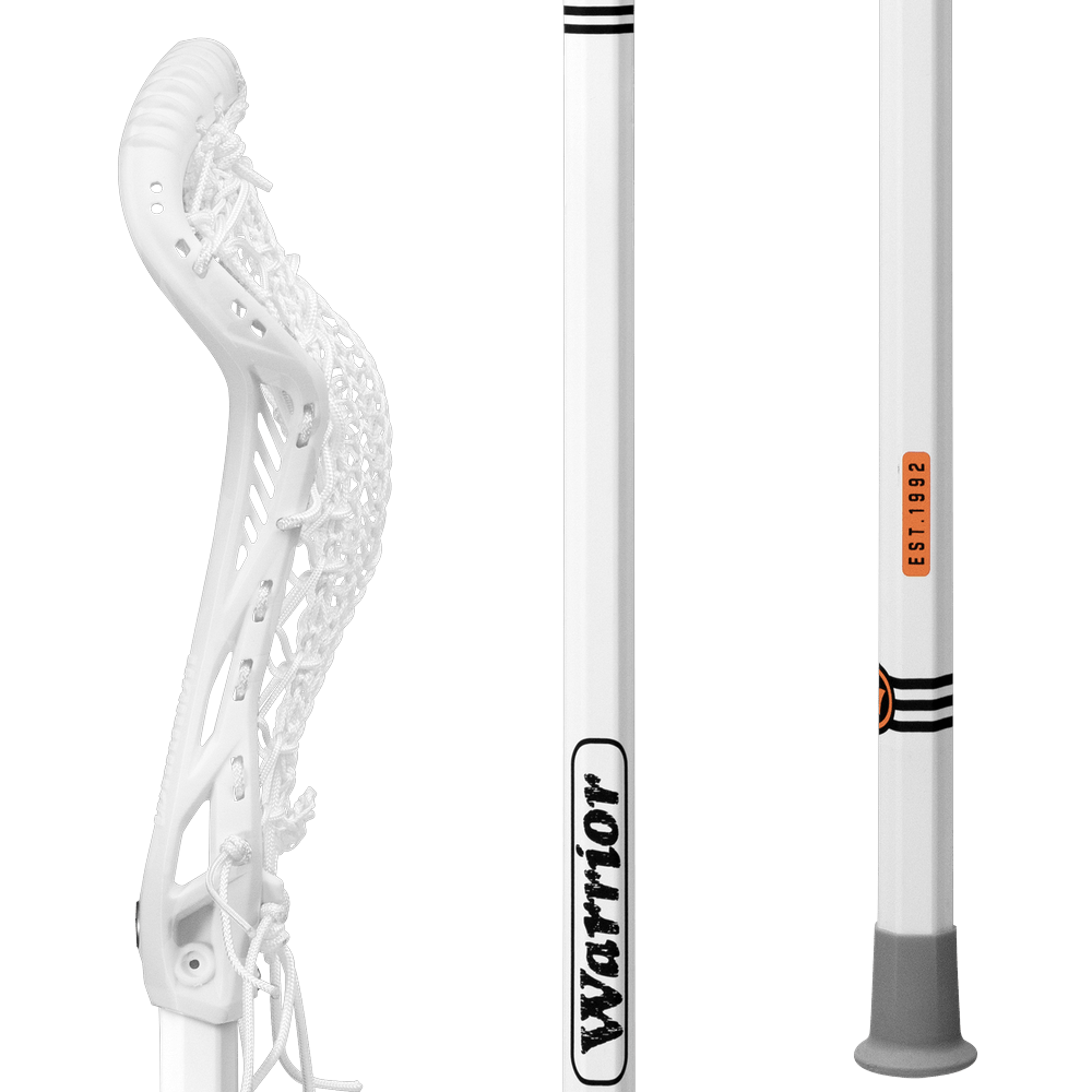 Warrior Anthem Pro Complete Stick Women's Complete Sticks LE White/Orange Lax.com